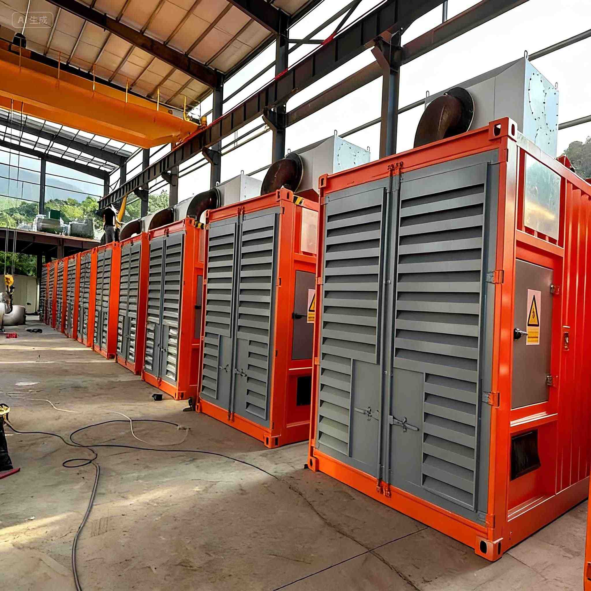 南通发电机出租公司