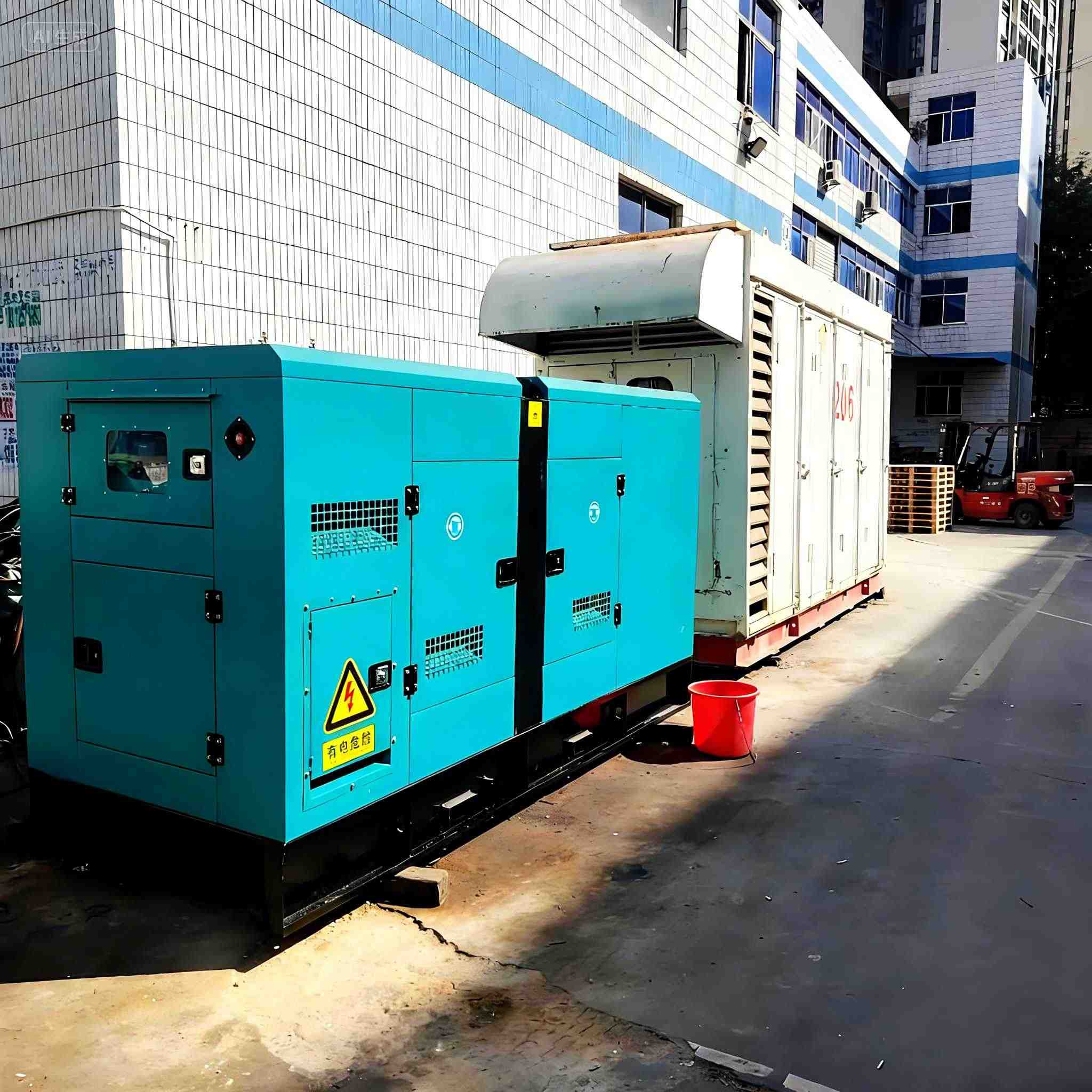 赛品租赁，海安发电机出租的靠谱之选！